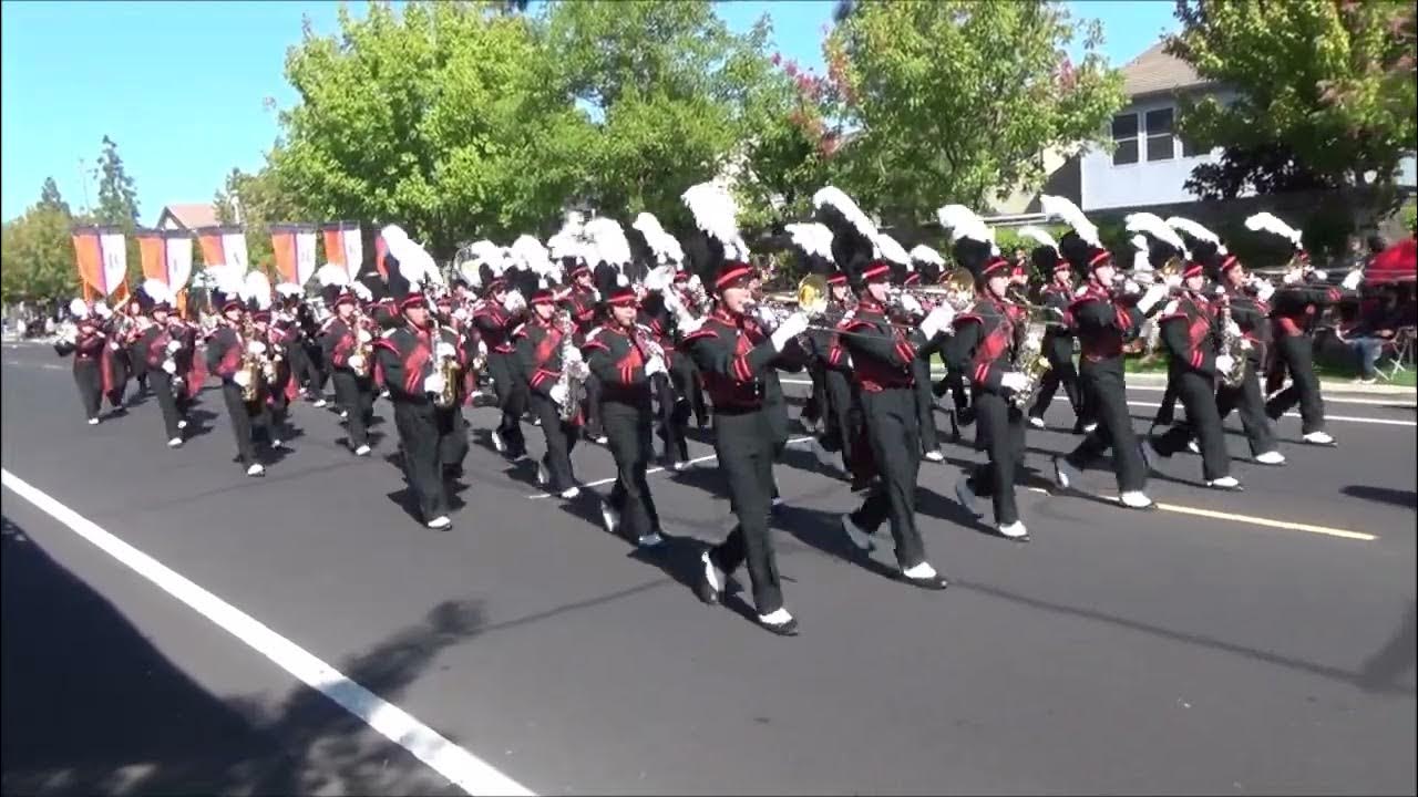 The Merced Marching 100 at the 2022 Franklin Invitational Band Review