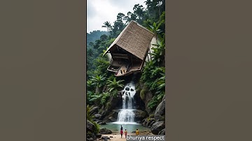 Terrifying Landslide: Entire House Swept Away 🌊⛰️ #shorts #landslide