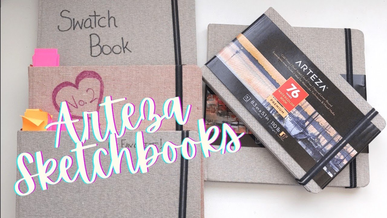 ARE THEY ANY GOOD? ARTEZA WATERCOLOR SKETCHBOOK REVIEW 