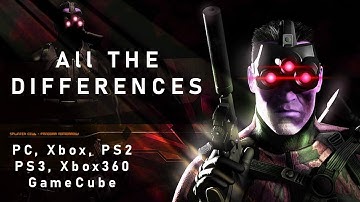 Differences Between All Splinter Cell Versions