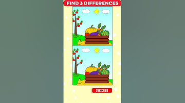 Go now – 3 differences to find! #446  #findthedifferences1