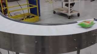 Single File Spiral Incline Conveyor by Multi-Conveyor LLC
