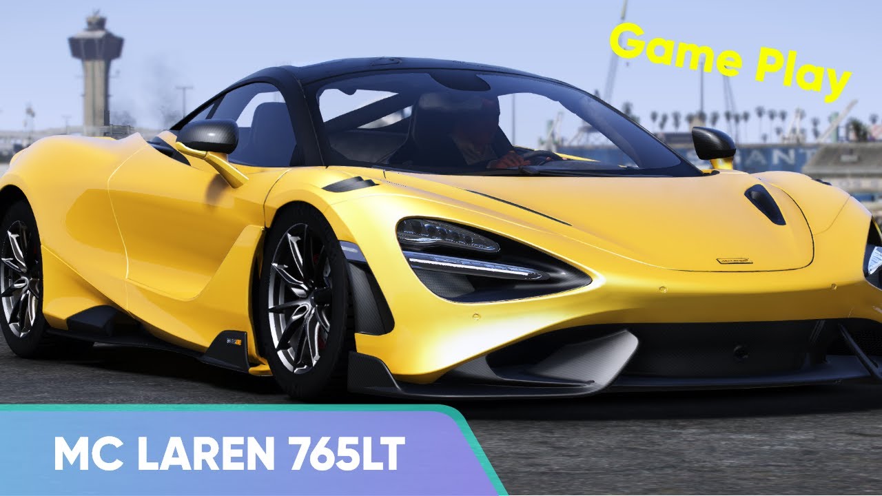 McLaren 765LT 2021 GTAV Game Play YouTube