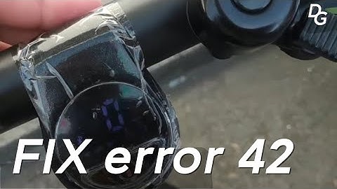How to fix error 42 on Ninebot on easy way and fast - DEMO