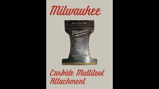 New Milwaukee Carbide Multitool Blade