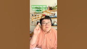 ADU Q&A - grant, 4-places, cost, sb9 and more