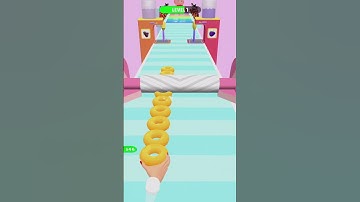 Donut Stack: Run Race 3D Level 1 #Shorts