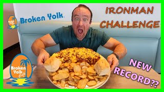 IRON MAN CHALLENGE AT BROKEN YOLK CAFE