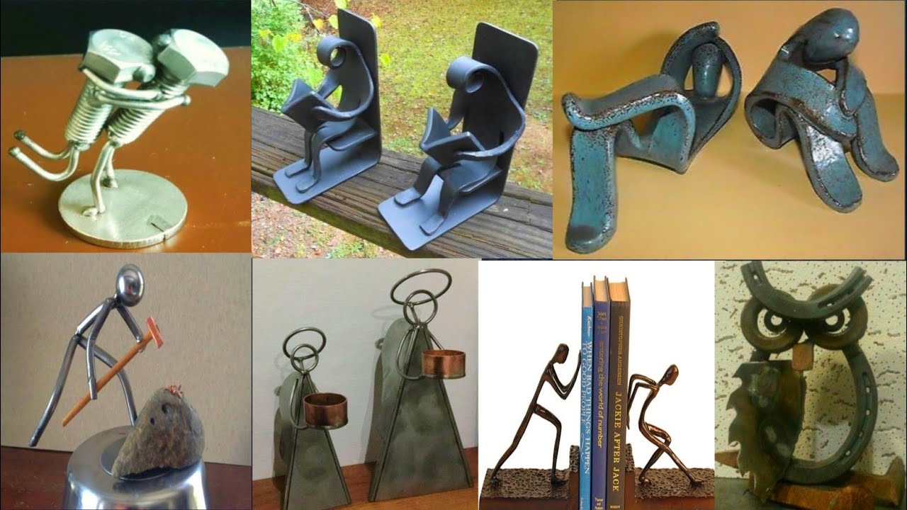 Best welded ideas from metal things Welding decorative ideas for home and garden YouTube