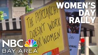 Hundreds march in San Francisco on International Women's Day