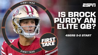 Brock Purdy is NOT ELITE, he's a product of the 49ers' system! 😯 - Shannon Sharpe | First Take