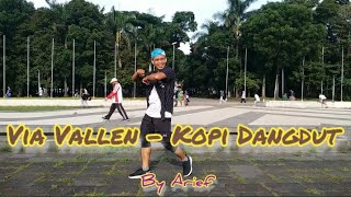 Via Vallen - Kopi Dangdut (  MV ViVa Music Indonesia) - kreasi dadakan by Arief