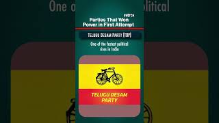 Parties That Won Power in First Attempt |  TVK | Vijay |Political Parties India | AAP | TDP | AGP