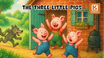 Three Little Pigs 🐷 vs Big Bad Wolf – Hard Work Wins | Bedtime Stories | Moral Stories