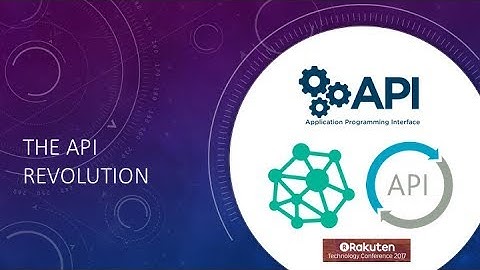 The API Revolution