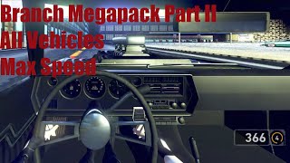 Carmageddon Max Damage Branch Megapack - Part II All Vehicles Max Speed