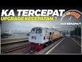 MENCOBA KECEPATAN MAKSIMAL KERETA DI INDONESIA | Trip Jakarta - Semarang