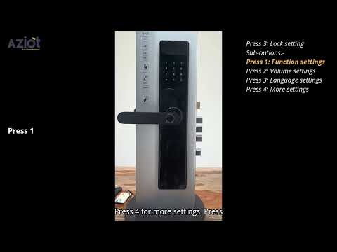 Digital Door Lock Setup