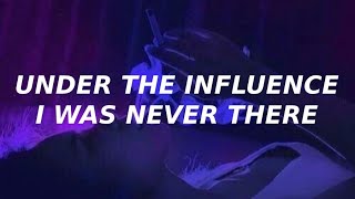 under the influence x i was never there (sped up) (TikTok mashup) chris brown & the weeknd Resimi