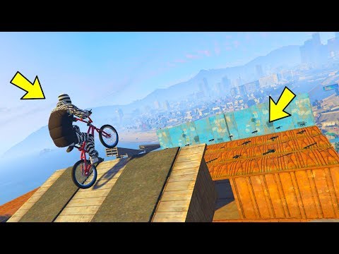 GTA 5 Online Parkour - MAD BMX PARKOUR!