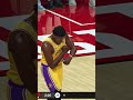 Lakers OT win vs Rockets… but this is NBA 2K26 😱#NBA2K26 #lakers  #rockets#overtime#NBA #nbashorts