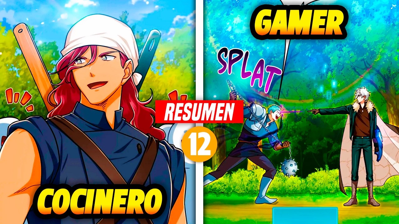 🍖 ¡COCINERO se Vuelve FUERTE COMIENDO! | PARTE #12 (Resumen MANHWA) 🥑