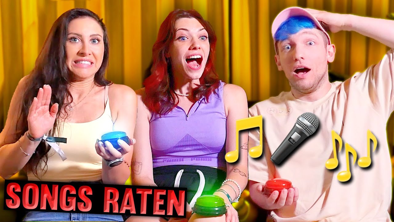 SONGS RATEN im Hotelzimmer CHALLENGE (Rezo, Gnu und Reved)