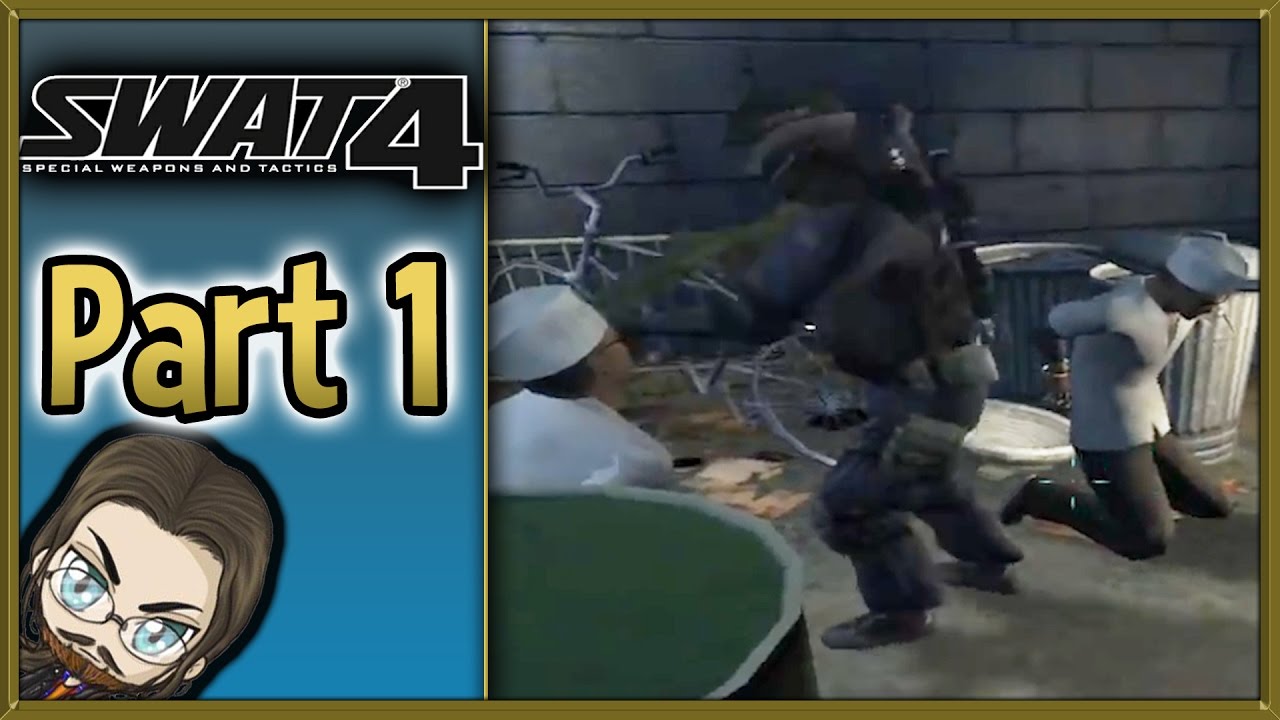 SWAT 4 Campaign Gameplay - Part 1 Food Wall Restaurant - Lets Play Walkthrough