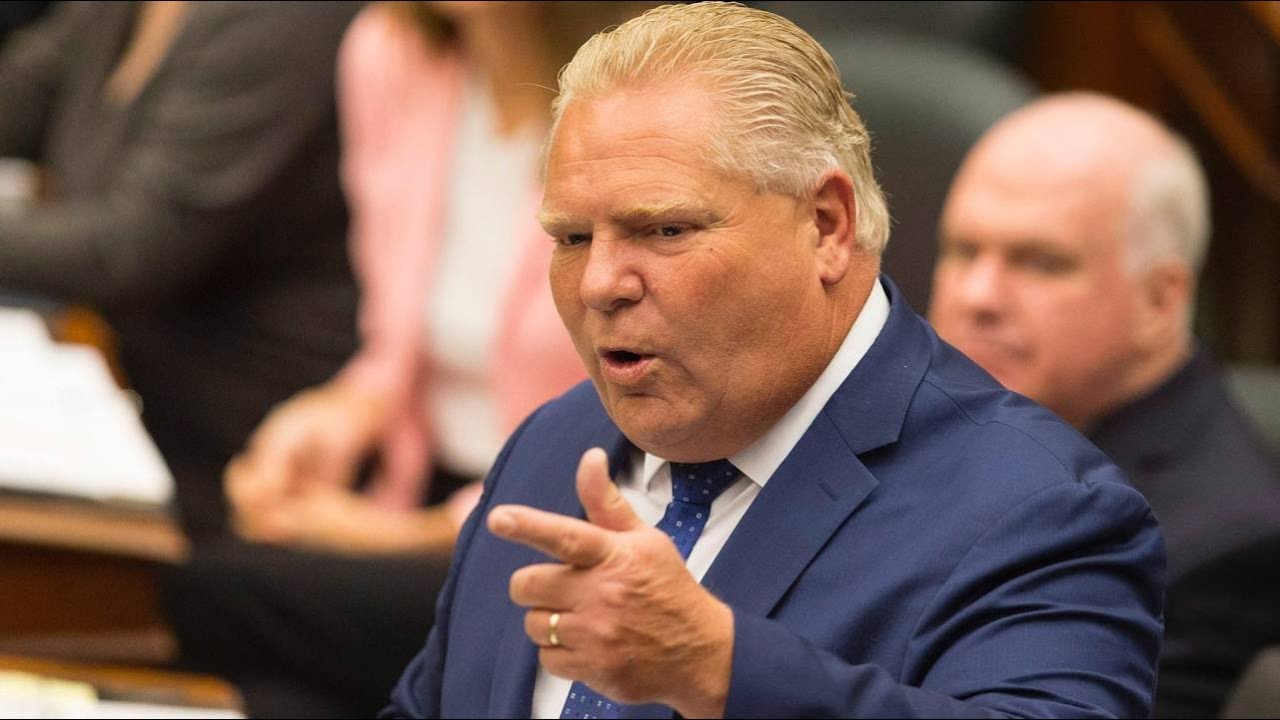 Doug Ford heckled in Ontario legislature over council plan ...