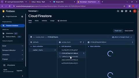 401 assignment - telegram bot with firebase
