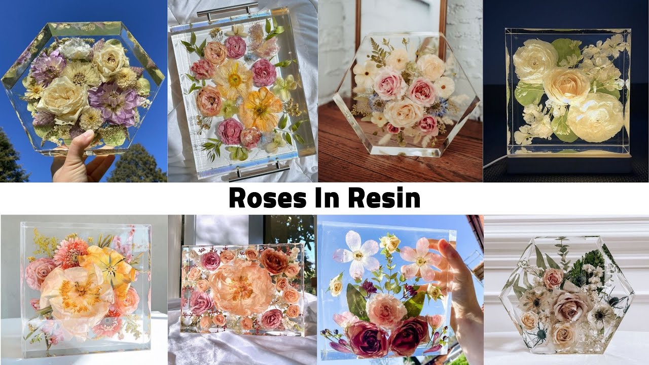 طريقة تجفيف بوكيه الورد - افضل طرق تجفيف الورد لشغل الريزن - الورد الطبيعي في الريزن - السيلكا جيل