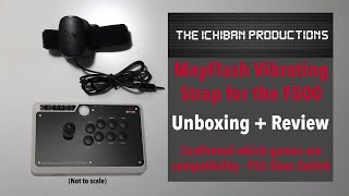 MayFlash F500 Fight Stick Vibrating Wrist Strap Unboxing, Review & Confirmed Game Capatability UK