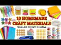 10 home made craft materials itemshow to make craft materials in home for school10 ghar pe crafts