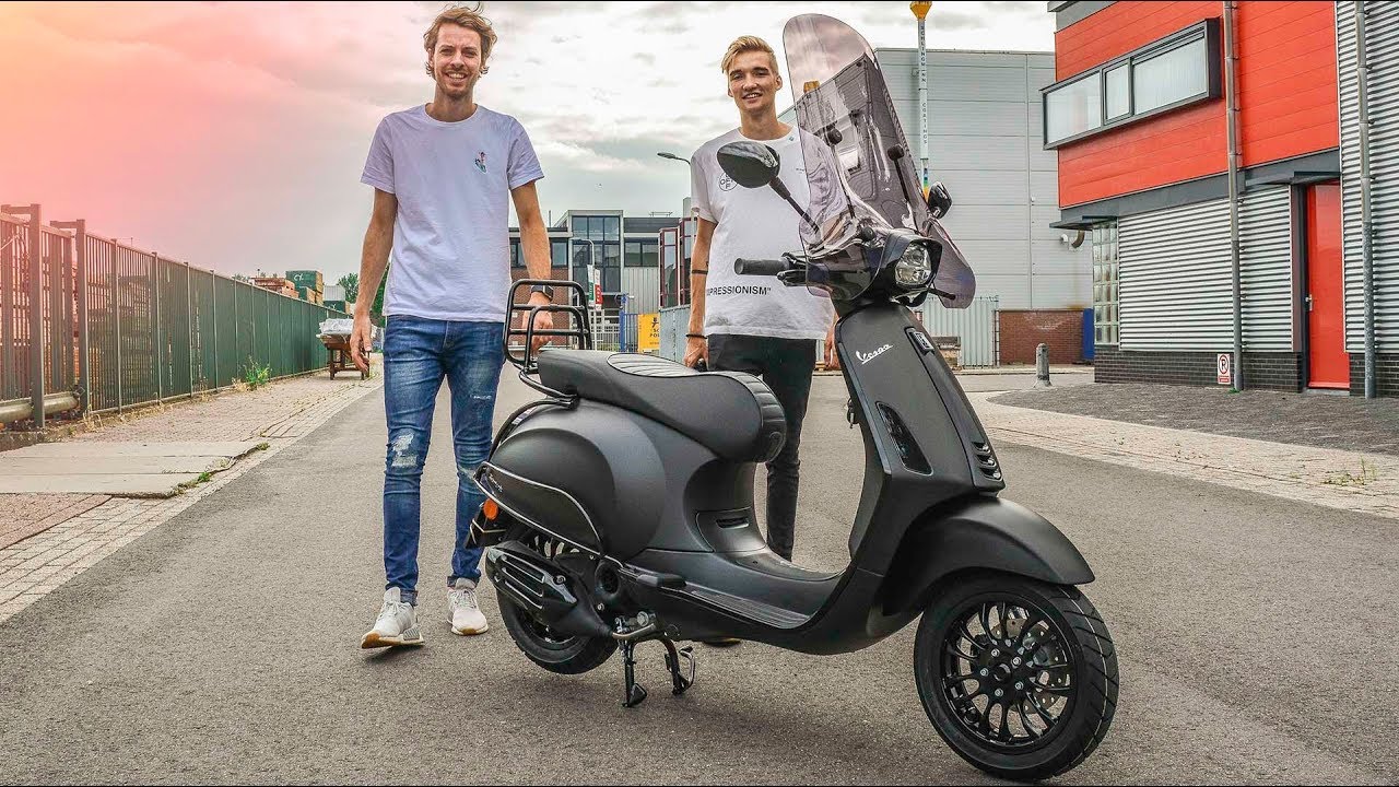 DE NIEUWE VESPA SPRINT VAN GIO 🔥 + WIN ACTIE! - YouTube