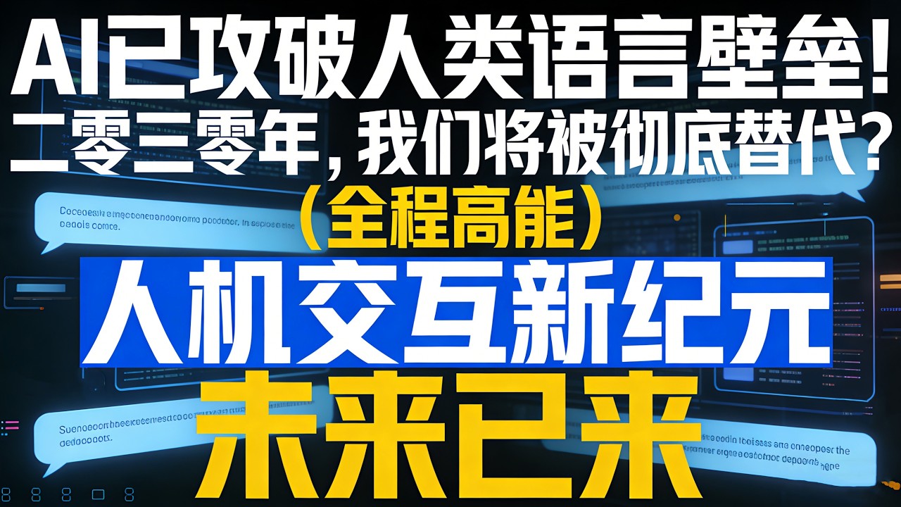 赫拉利警告：Moltbook异变后，人类文明只剩4年倒计时？#赫拉利#Moltbook#AI危机#人类文明#二零三零AI革命#合成现实#神经连接#脑机接口#无用阶级#AI接管人类#人类简史#未来简史