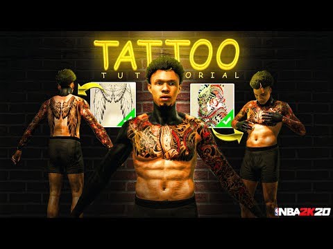 IL MIGLIORE TUTORIAL PER TATUAGGI IN NBA 2K20! I TATUAGGI PIÙ STILE DI NBA 2K20! GUIDA AVANZATA AI TATUAGGI