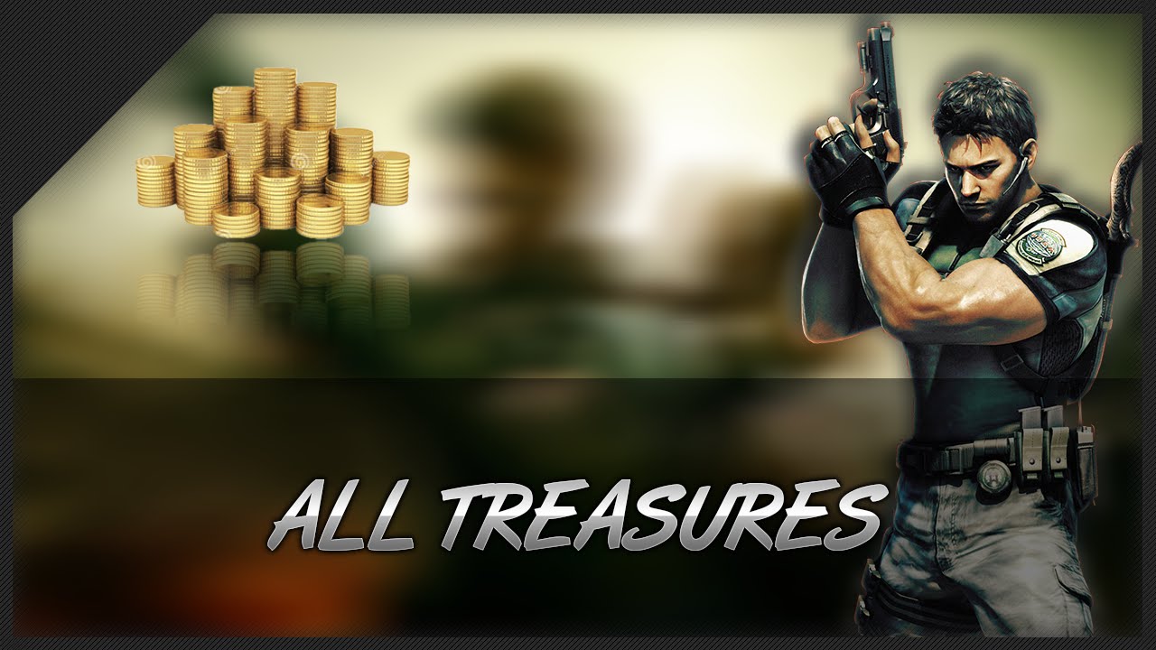 Resident Evil 5 All Treasures/Guide Location 60FPS YouTube