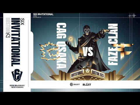CAG vs FAZE | BLAST R6 | Six Invitational 2025 | Grupos | Día 2
