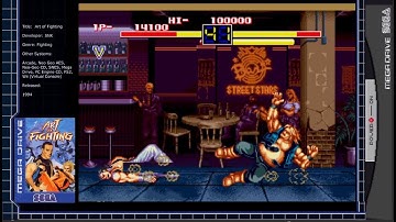 Art of Fighting Review | Sega Mega Drive / Genesis A-Z Review / Lets Play #27 |