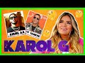 Karol G juega memoria mientras contesta preguntas de su vida, Anuel Aa, Bad Bunny y más