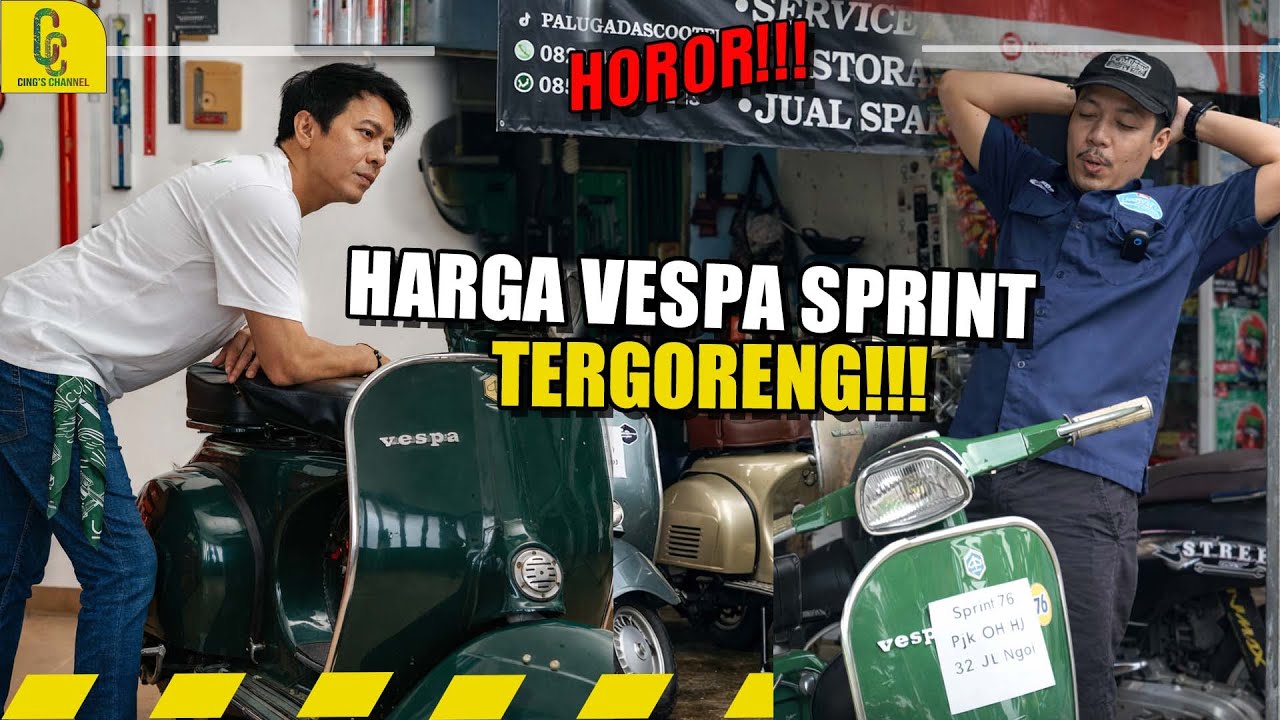 UPDATE HARGA VESPA SPRINT TAHUN 2026 | Tergoreng Abis Cing!!