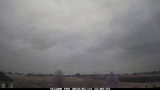 13th January 2018 timelapse, Irlam