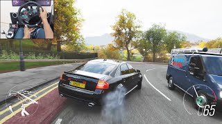 800BHP Twin-turbo Audi RS 6 - Forza Horizon 4 | Logitech g29 gameplay