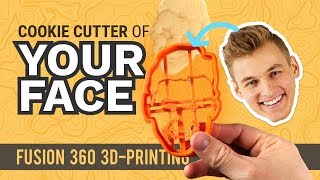 Kvadrant massefylde sø Turn Photo into 3D Printed Cookie Cutter! | Practical Prints #4 - YouTube