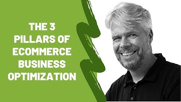 The 3 Pillars of Ecommerce Business Optimization