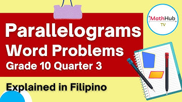 Grade 10 Quarter 3 Week 1 | ANSWERS and SOLUTIONS on Parallelograms Explained in FILIPINO