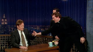 A Visit From Conan’s Priests During Lent | Late Night With Conan O’brien