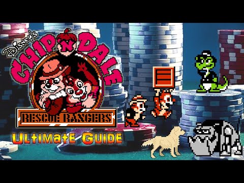 #RescueRangers Chip ' N Dale: Rescue Rangers NES - ULTIMATE GUIDE - ALL Levels, ALL Secrets, 100%