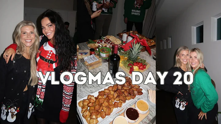 VLOGMAS DAY 20: hosting our first Christmas party - BOARD NIGHT!