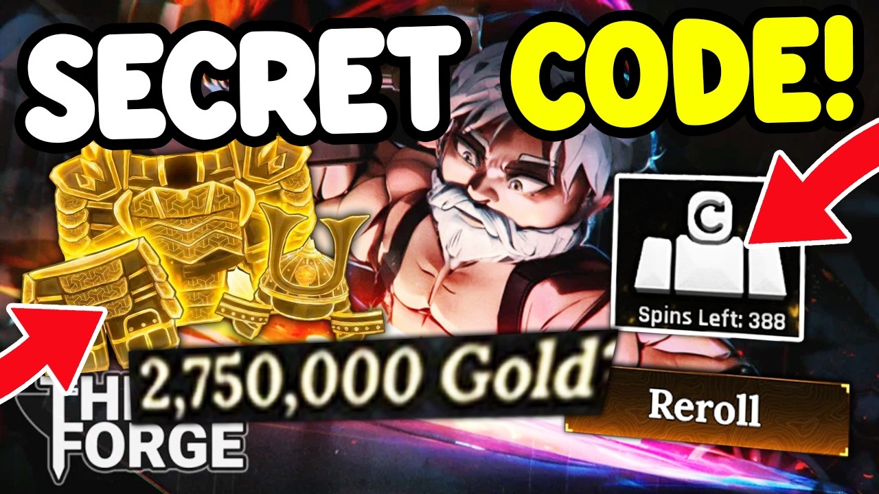 *SECRET CODES* ALL WORKING CODES FOR THE FORGE IN MARCH 2026! ROBLOX ...